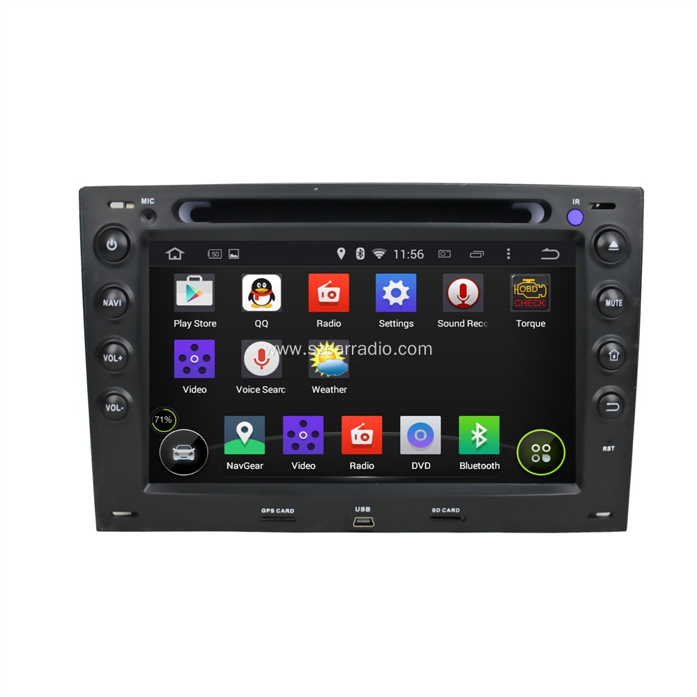 dvd gps car stereo for Megane series