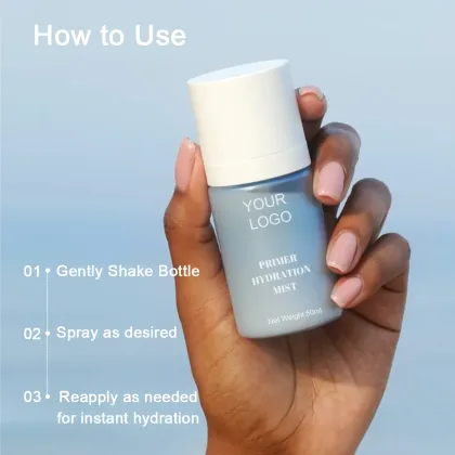 Unbranded Vegan Organic Primer Mist - Private Label Hydrating Face Spray