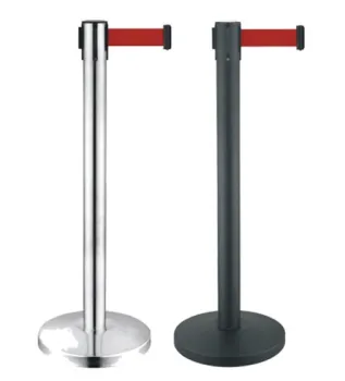 Stainless Steel Barrier Poles for Queue Management