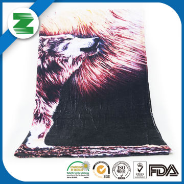 Rectangle promotional personalized animal bath towel