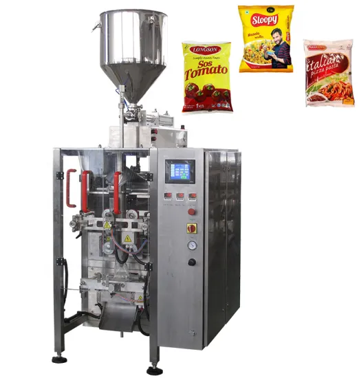 Chilli And Tomato Paste Packaging Machine