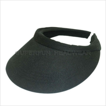 ventilative wide brim sunshield headband hairpin headband Visors