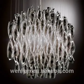 Designer hand blown glass pendant lights restaurant pendant lighting