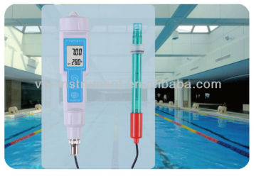 PH meter with sensor replacement