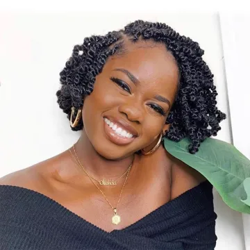 new crochet braids hair spring twist hair low temperature fiber ombre colored pre looped spring twist hair