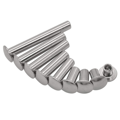 Stainless Steel Oval Head Semi-Tubular Rivets