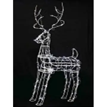3D LED shaking head deer