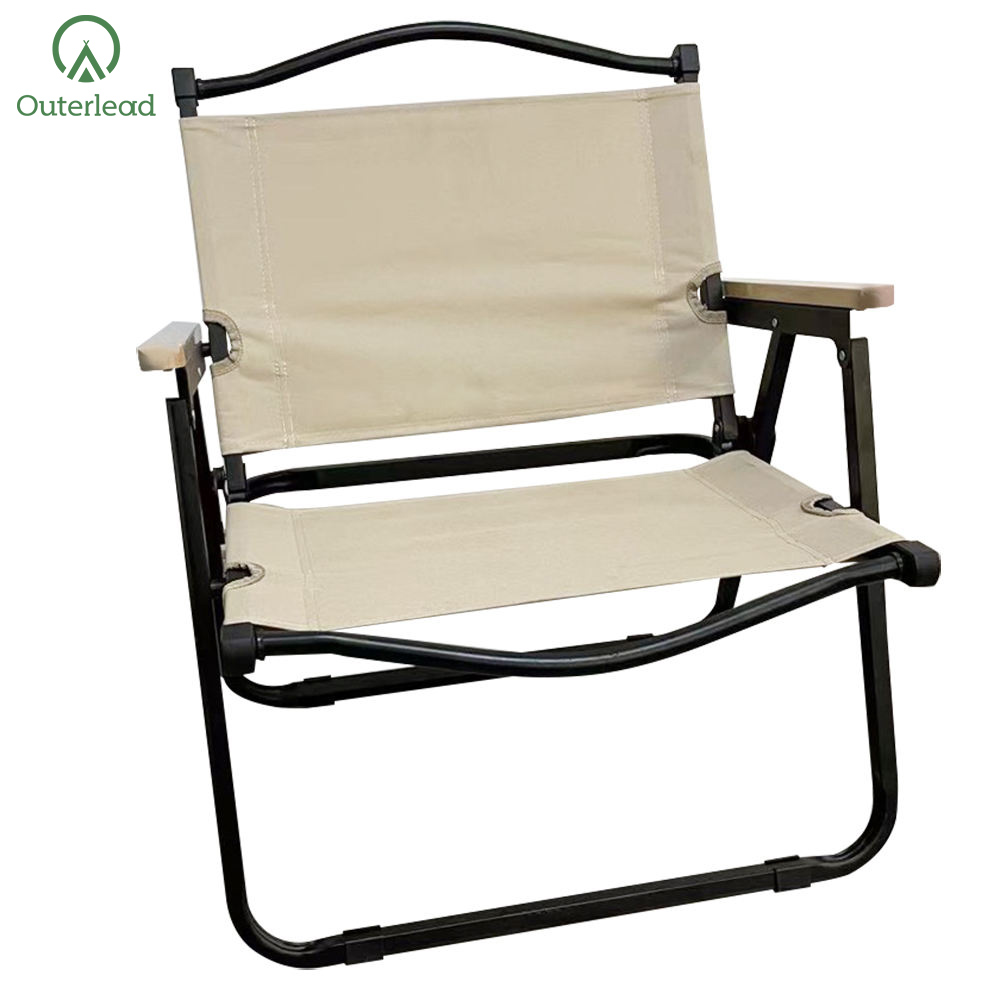 Chaise de camping pliante à double loisir personnalisée