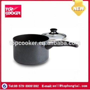 Aluminum nonstick coating deep ccoking saucepan pot