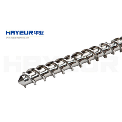 skru dan tong extruder getah