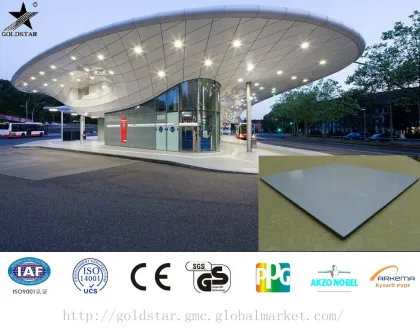fireproof material B1 grade alucobond ACP sheet curtain wall