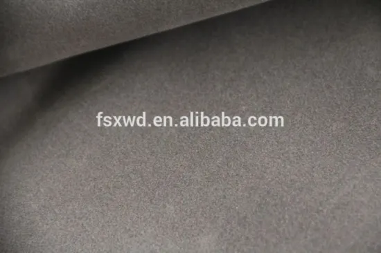 synthetic leather stocklot france flock xishi flock shoes Fabric