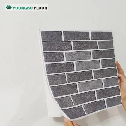 3D Wall Tile Stickers - Simple Waterproof Self-Adhesive Vinyl Wallpaper