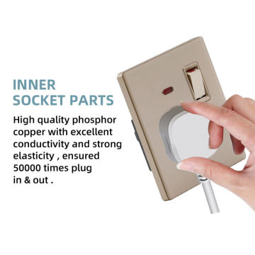 OEM High Quality Multi-Color Household Wall Sockets and Switches UK