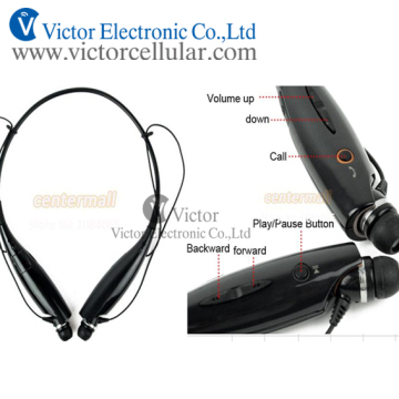 Wholesale Universal Wireless Bluetooth 4.0 HBS 730 Handsfree Headset Earphone HBS-730 for iPhone LG Black