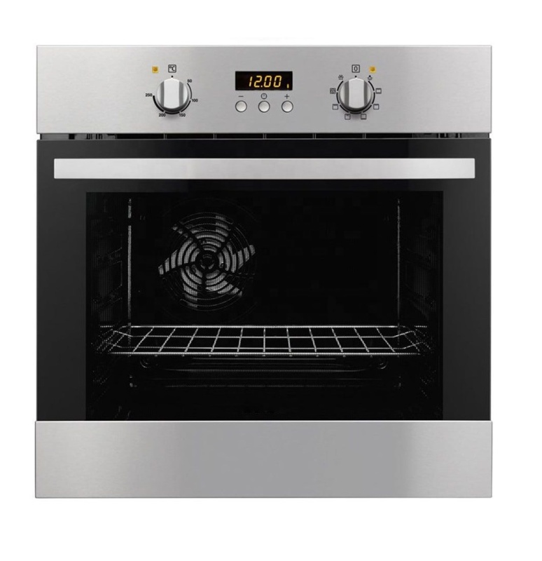 60*60cm lamp and timer 10 Cooking Functions 2 layer glass door For Making Pizza built in gas oven Convection Oven