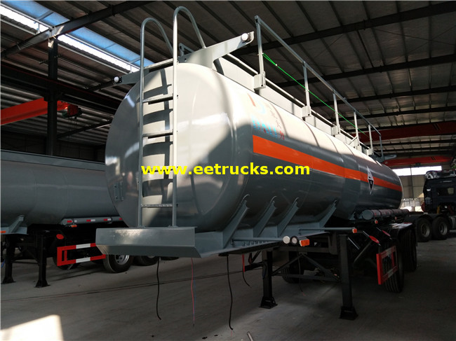 25000L Sodium Hydroxide Tank Trailers