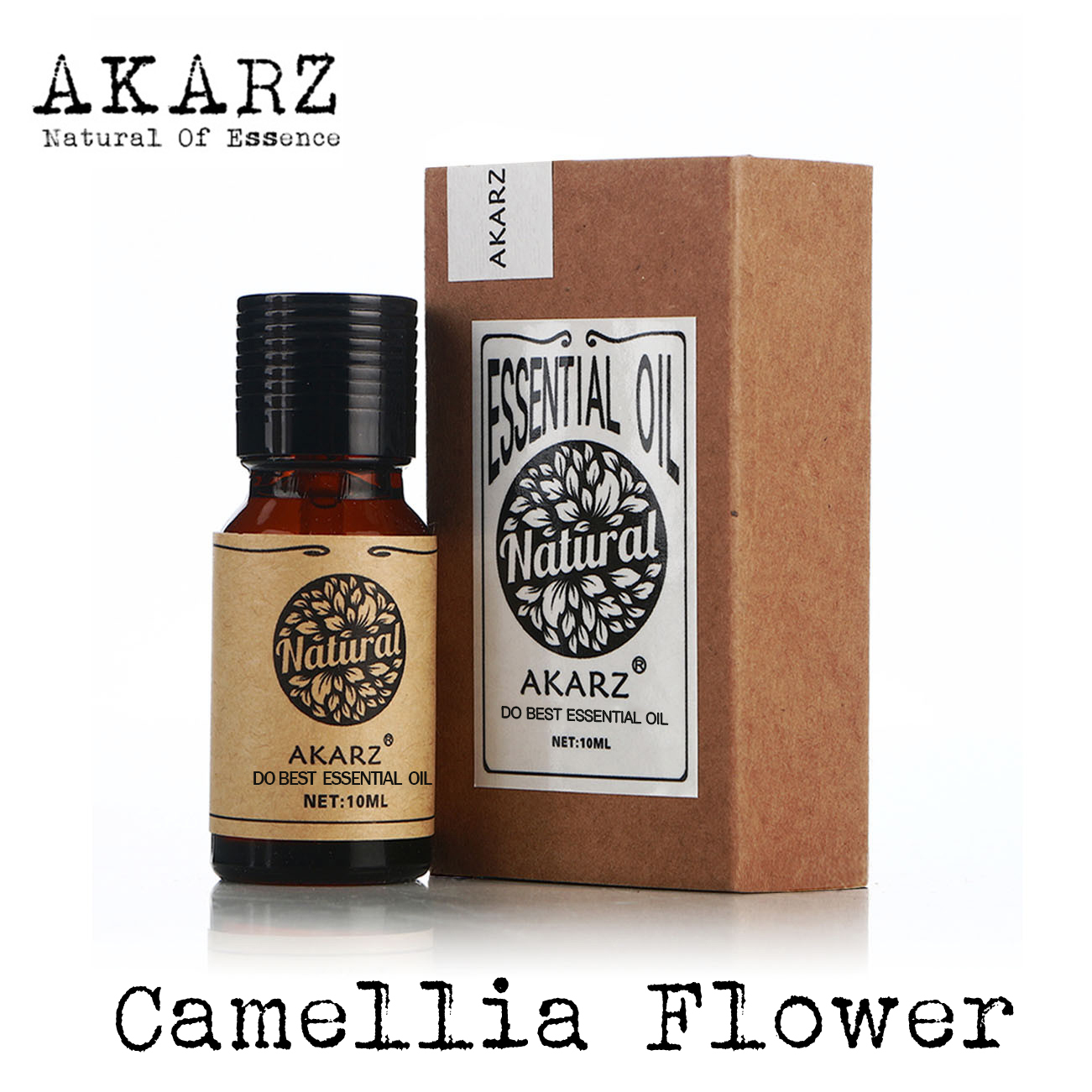 Camellia flower Essential Oil AKARZ brand Oiliness Cosmetics Candle Soap Scents DIY odorant raw material camellia flower Oil