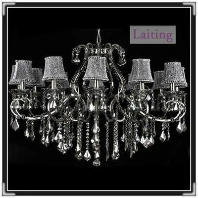 Unique night club black chandelier