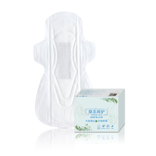 Wholesale high quality organic herbal sanitary napkin