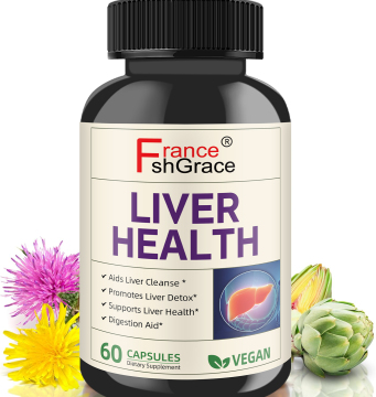Capsules de santé du foie à base de plantes, soutien digestif