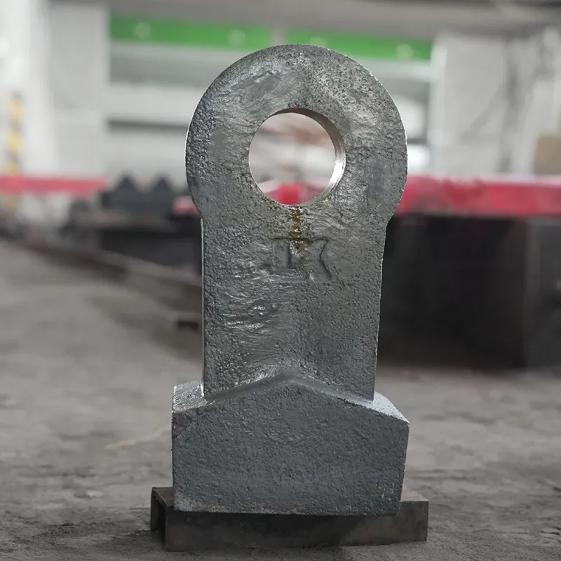 Low-Cost High-Chrome Crusher Hammer Head for Mining Applications