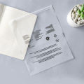 Custom Poly Slider T-shirt Packaging Ziplock Bag