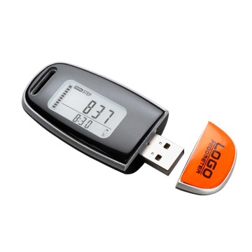Acelerómetro sensor USB Podómetro con retroiluminación