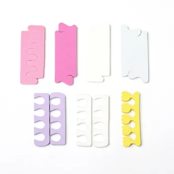 2021 Hot Selling Sponge Gel Toe Finger Nail Separator for Nail Art Care Tools
