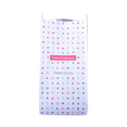 White Paper Bread Flour Bread Kraft Paper Bag