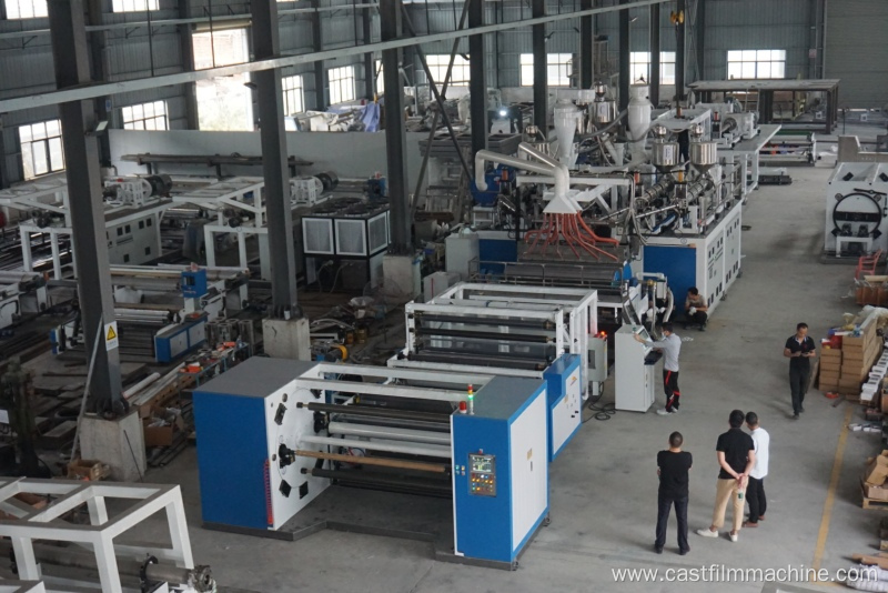 3 Layer Co-extrusion Cast Cpp Film Line