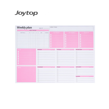 Joytop 2309 Customized Pink Desktop Notepad