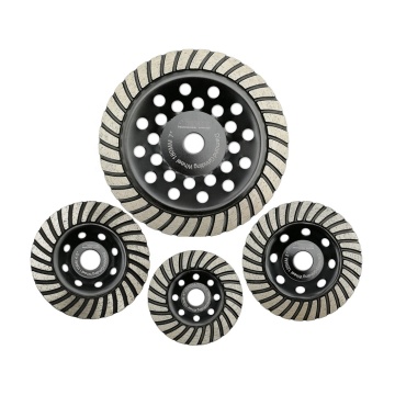 4"/4.5"/5"/7" Sintered Turbo Row Diamond Grinding Cup Wheels for Concrete and Masonry