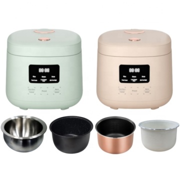 2L Single Person Electric Rice Cooker - Mini Kitchen Appliance for Baby and Small Portions
