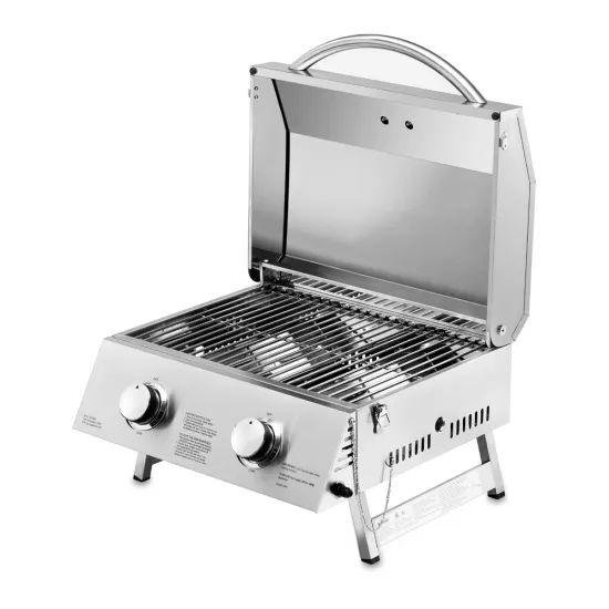 Restaurant Kitchen Adjustable Height Gas Grill Stainless Steel 6 Burner Small Gas Grills