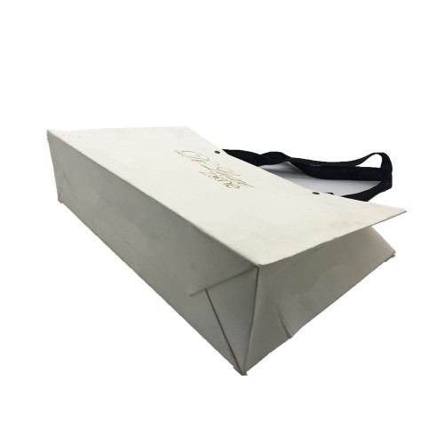 Embossing paper gift shopping bag