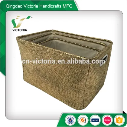 2016 Fashion Linen Home Storage Box