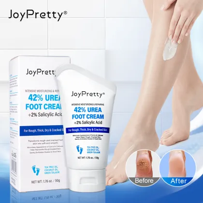 Wholesale Private Label Organic Foot Cream - 42% Urea Anti-Cracking Peel Off Foot Cream with Salicylic Acid