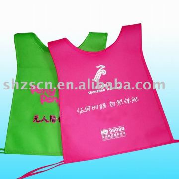 non-woven vest bag/gift vest bag/promotional vest