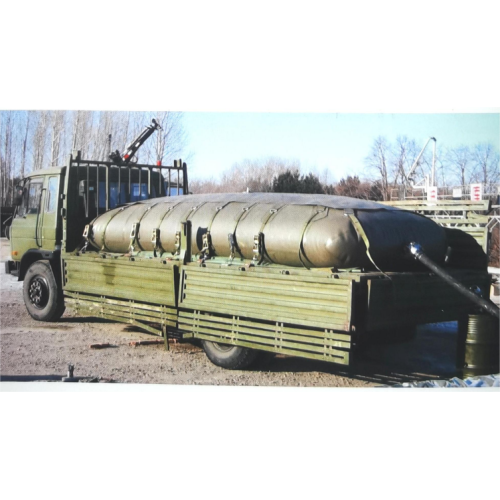 Vehicle-mounted oil storage bladder