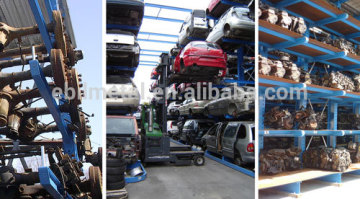stacking up car storage automobile storage rack