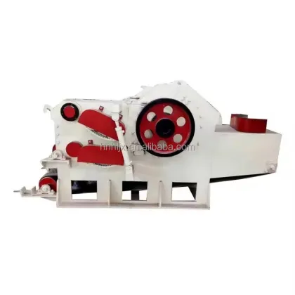 High-Quality Wood Chipper for Heating Pellets - Double Bridge Forest Master Chipper with Magnet