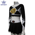 Imifaniswano ephelele ye-Sublimated cheerleading