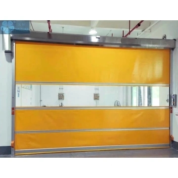 pvc fast door automatic rolling shutter door