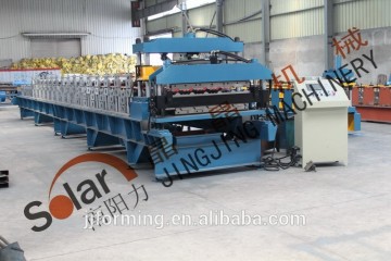 European style trapezoidal roofing and tile making machine