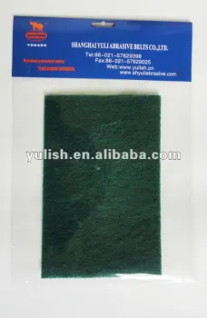 DIY ABRASIVE-Green Souring pad for industry