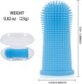 Dog Toothbrush Fingerbrush Silicone Pet Toothbrhes