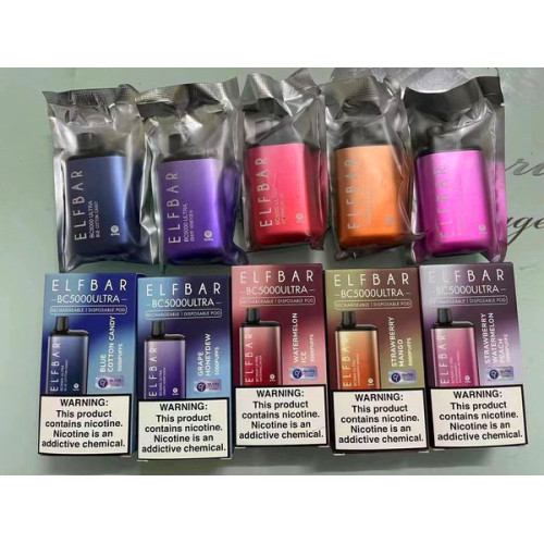 Elf Bar BC5000 Ultra Vape Terbaik Guna