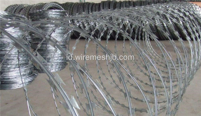 Hot-dip Galvanized Concertina Razor Wire