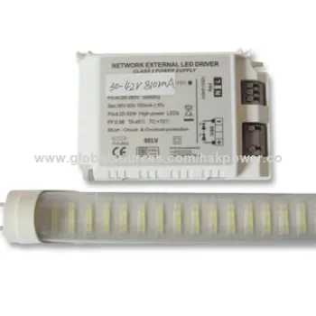 T8 LED Tube, 28W with External Driver CRI>80Ra, for Supermarket Lighting 100lm/WNew